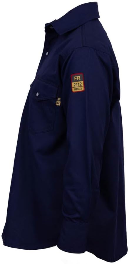 Flame Resistant FR Welding Shirt - 100% C - 9 oz