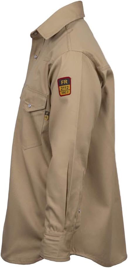 Flame Resistant FR Welding Shirt - 100% C - 9 oz