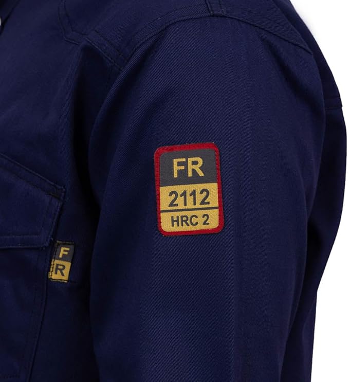 Flame Resistant FR Welding Shirt - 100% C - 9 oz