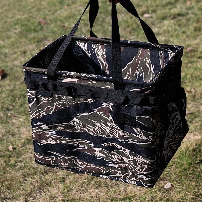 Camping Gear, Outdoor Camping Organizers Portable Picnics Tableware Carrying Storage Bag for Hiking Picnics Camping Cookware Bag